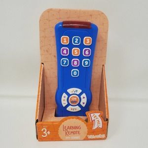Toymazing Learning Remote With Sounds NEW In Box Tested Works Ages 3+ Blue Kids